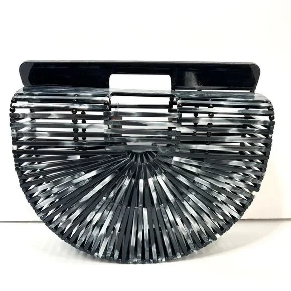 Half Moon Resin Handbag NWT - Picture 2 of 9
